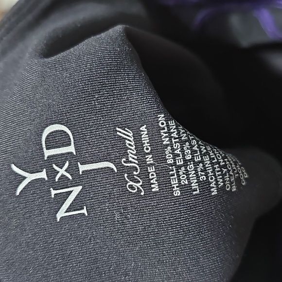 Nydj Black Capri Pants Leggings Size XS NWT - Picture 5 of 6